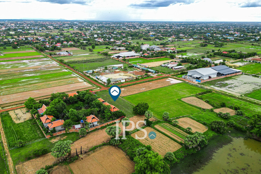 1,201 Sqm Land For Sale - Chreav, Siem Reap