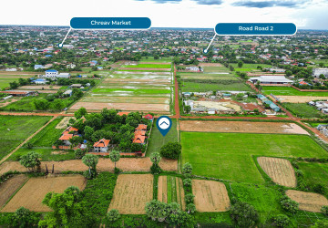 1,201 Sqm Land For Sale - Chreav, Siem Reap thumbnail