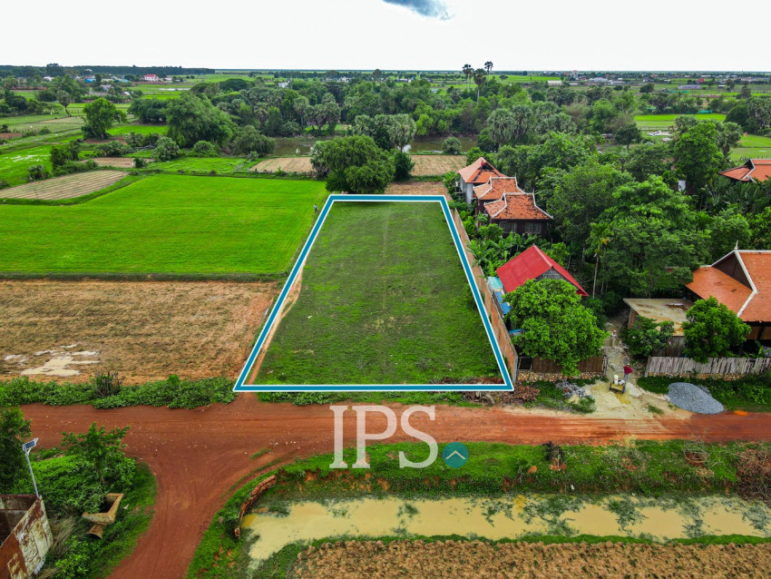 1,201 Sqm Land For Sale - Chreav, Siem Reap