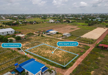 915 Sqm Land For Sale - Chreav, Siem Reap thumbnail