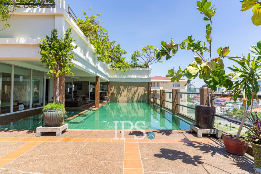 3 Bedroom Serviced Apartment For Rent - Tonle Bassac, Phnom Penh