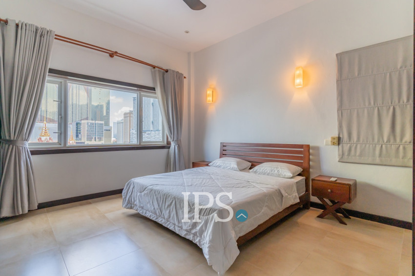 3 Bedroom Serviced Apartment For Rent - Tonle Bassac, Phnom Penh
