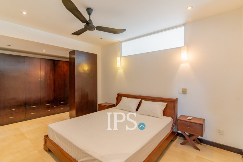 3 Bedroom Serviced Apartment For Rent - Tonle Bassac, Phnom Penh