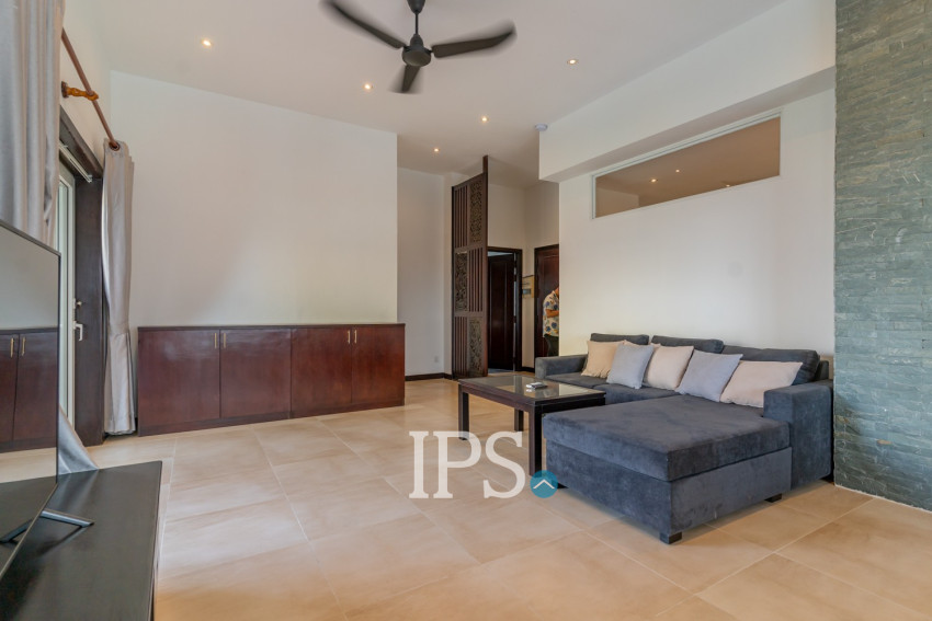 3 Bedroom Serviced Apartment For Rent - Tonle Bassac, Phnom Penh