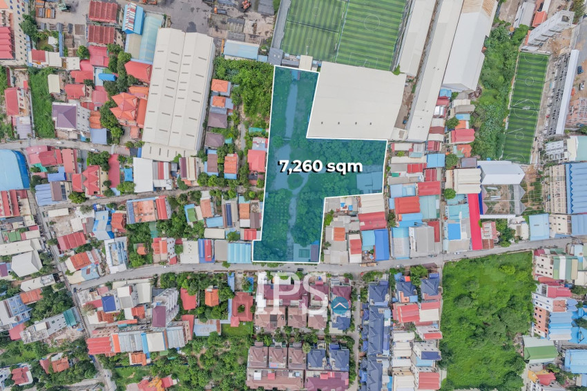 7,260 Commercial Land For Rent - Beoung Tumpun 1, Phnom Penh