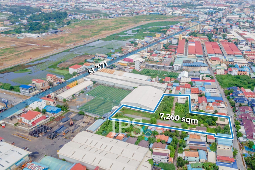 7,260 Commercial Land For Rent - Beoung Tumpun 1, Phnom Penh