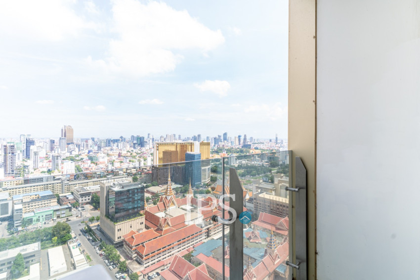 1 Bedroom Condo For Rent - The Peak, Tonle Bassac, Phnom Penh