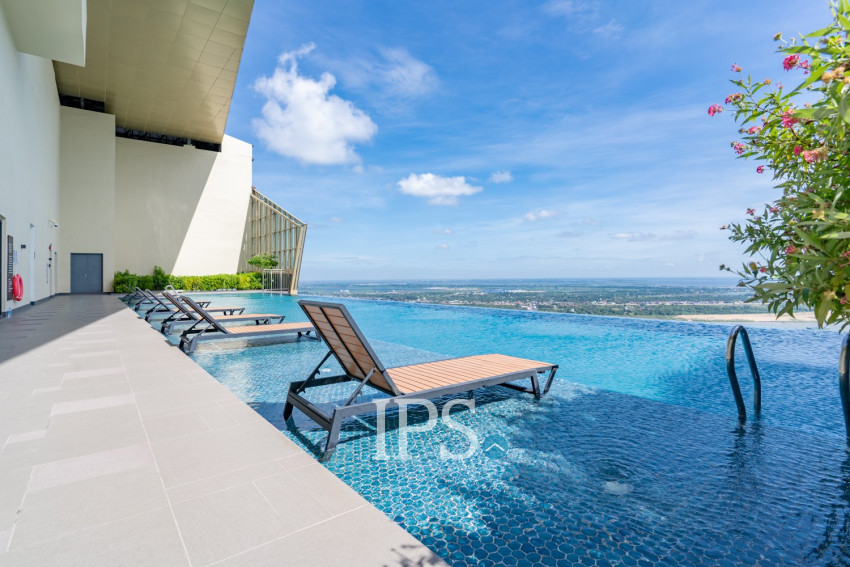 1 Bedroom Condo For Rent - The Peak, Tonle Bassac, Phnom Penh