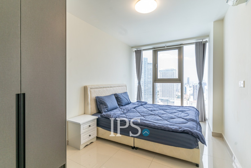 28th Floor 1 Bedroom Condo For Sale - The Peak, Tonle Bassac, Phnom Penh