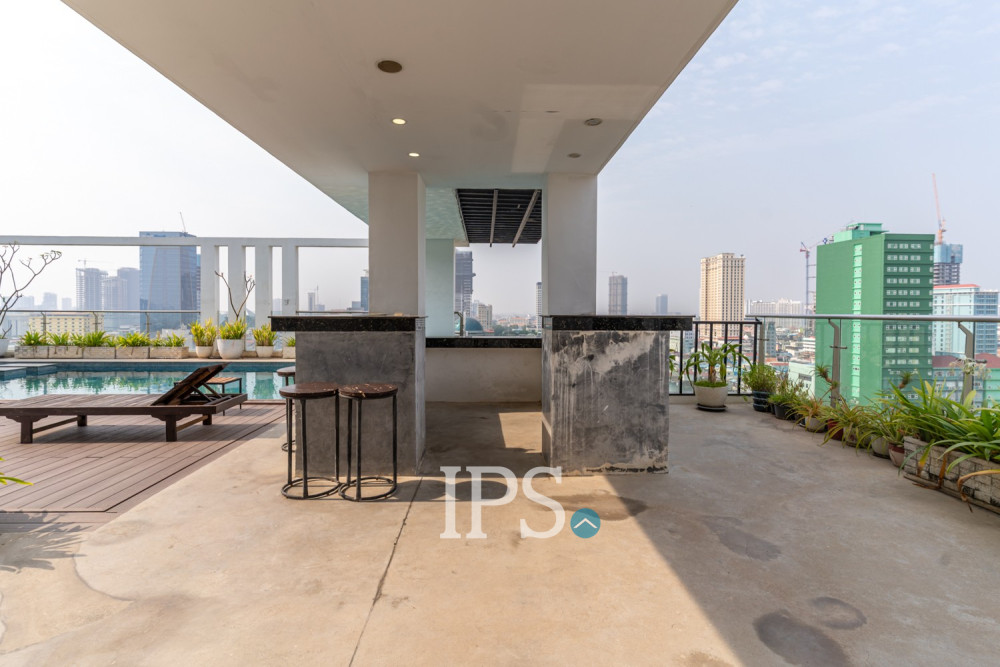 1 Bedroom Condo For Rent - Boeung Raing, Phnom Penh - Image 14