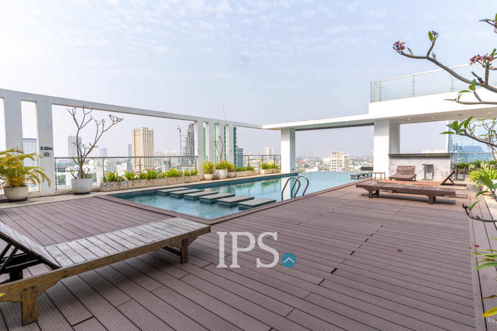 1 Bedroom Condo For Rent - Boeung Raing, Phnom Penh - Image 12