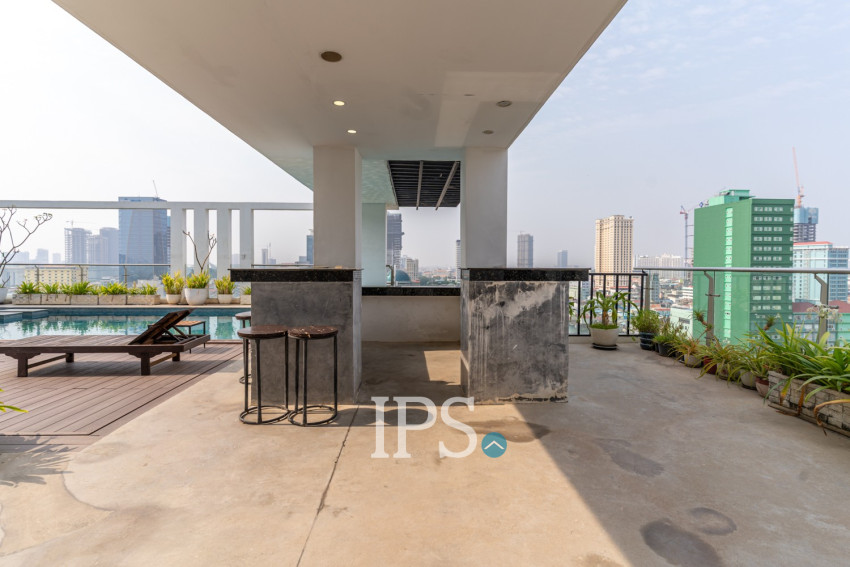 1 Bedroom Condo For Rent - Boeung Raing, Daun Penh, Phnom Penh