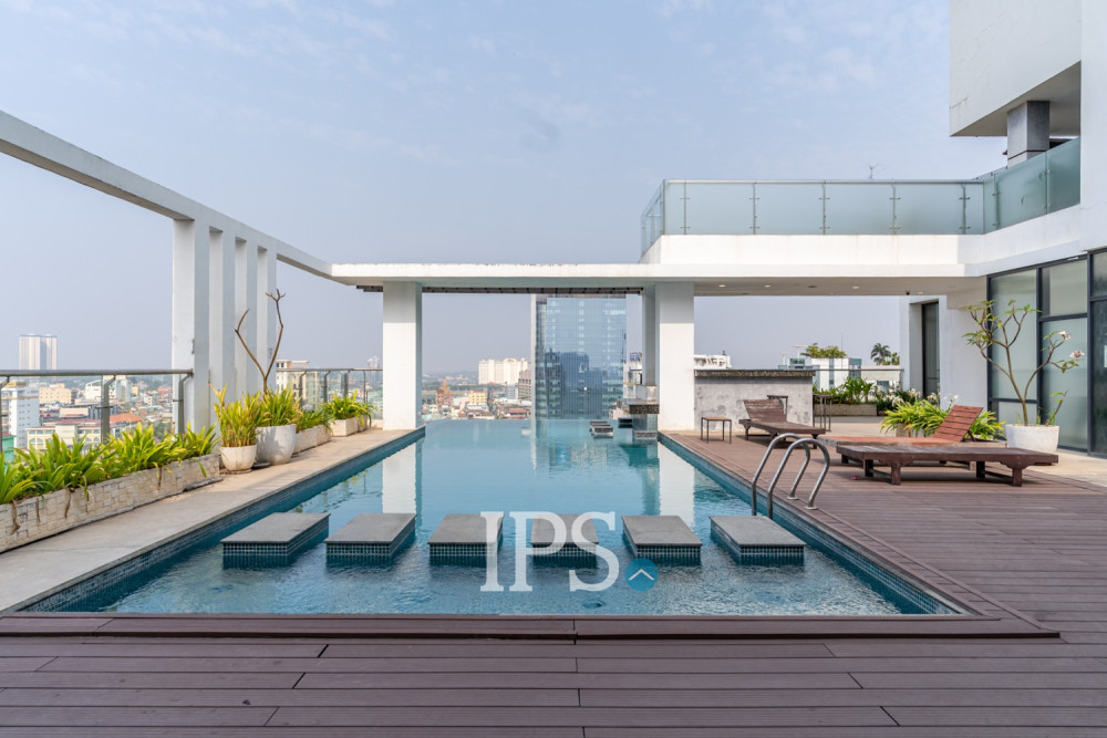 1 Bedroom Condo For Rent - Boeung Raing, Phnom Penh - Image 13