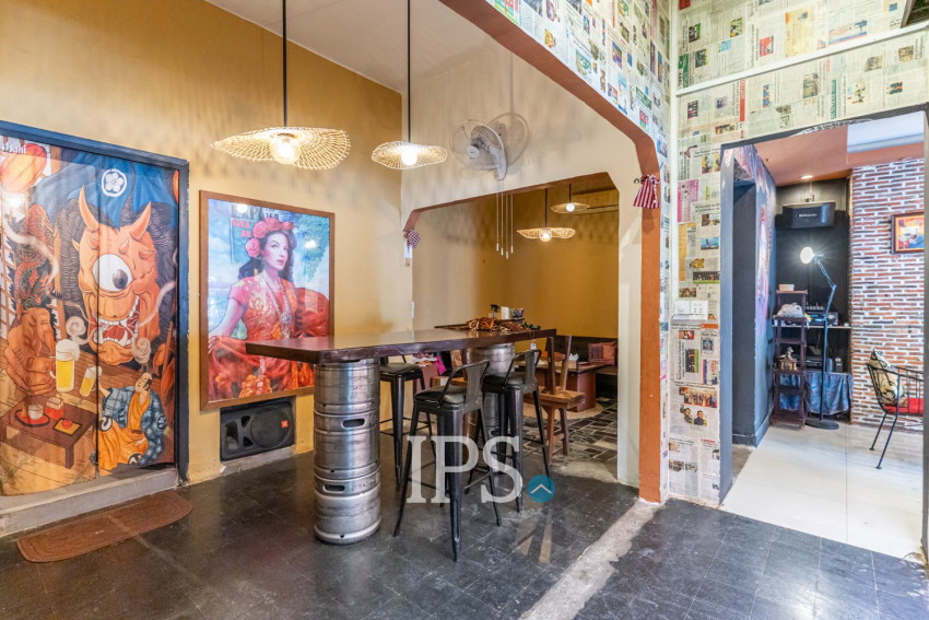 Restaurant Business For Sale - Tonle Bassac, Phnom Penh