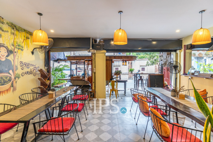 Restaurant Business For Sale - Tonle Bassac, Phnom Penh