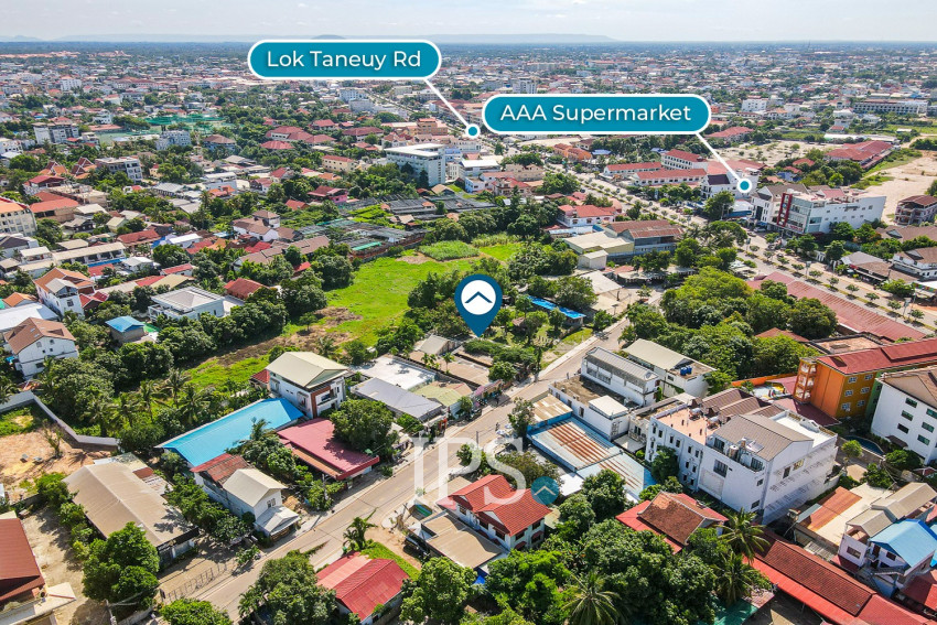 210 Sqm Commercial Land For Rent - Sala Kamreuk, Siem Reap