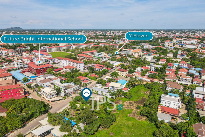 210 Sqm Commercial Land For Rent - Sala Kamreuk, Siem Reap