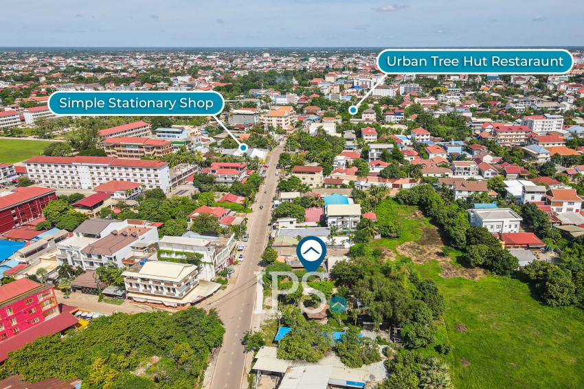 210 Sqm Commercial Land For Rent - Sala Kamreuk, Siem Reap