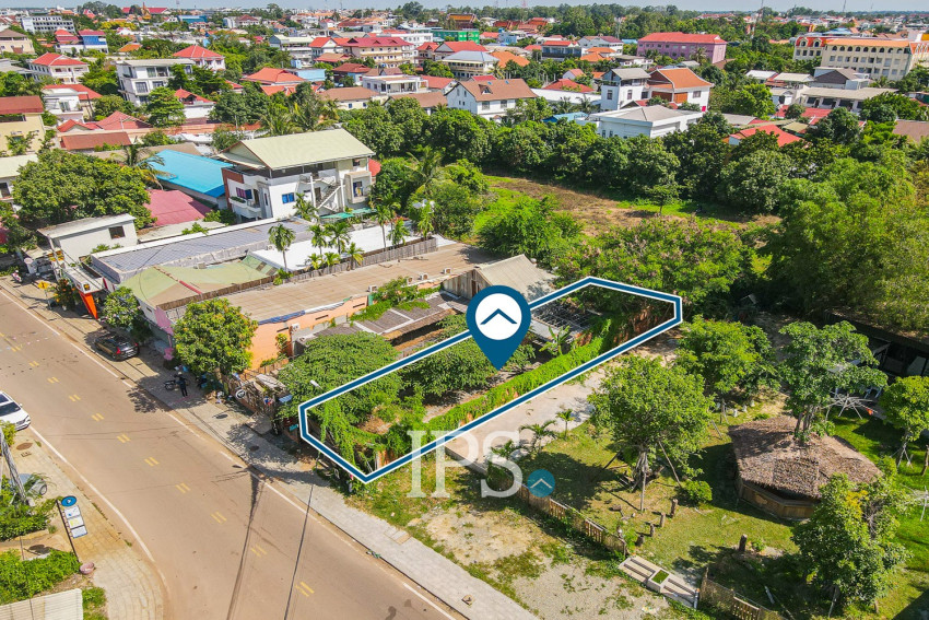 210 Sqm Commercial Land For Rent - Sala Kamreuk, Siem Reap