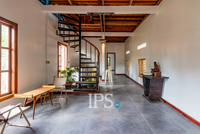 3 Bedroom Wooden Villa For Rent - Chreav, Siem Reap