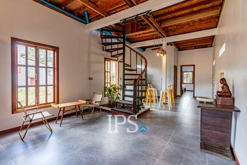 3 Bedroom Wooden Villa For Rent - Chreav, Siem Reap