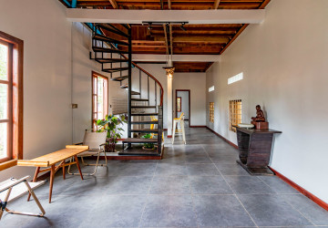 3 Bedroom Wooden Villa For Rent - Chreav, Siem Reap thumbnail