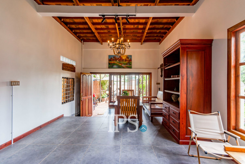 3 Bedroom Wooden Villa For Rent - Chreav, Siem Reap
