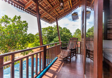 3 Bedroom Wooden Villa For Rent - Chreav, Siem Reap thumbnail