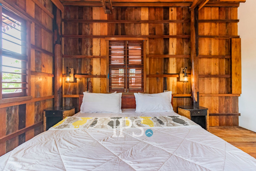 3 Bedroom Wooden Villa For Rent - Chreav, Siem Reap