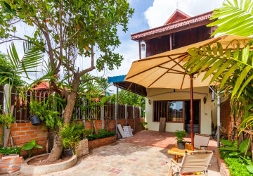 3 Bedroom Wooden Villa For Rent - Chreav, Siem Reap thumbnail