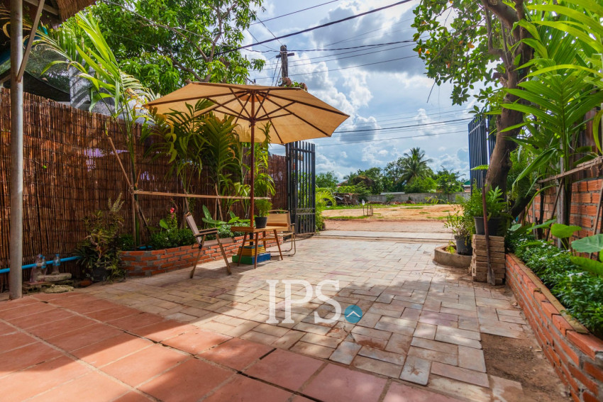 3 Bedroom Wooden Villa For Rent - Chreav, Siem Reap