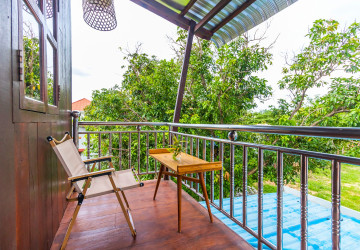 3 Bedroom Wooden Villa For Rent - Chreav, Siem Reap thumbnail
