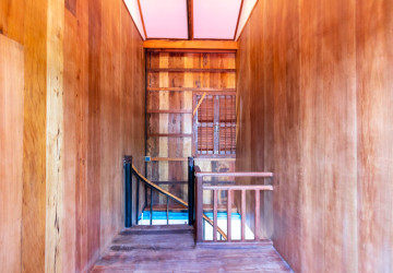 3 Bedroom Wooden Villa For Rent - Chreav, Siem Reap thumbnail