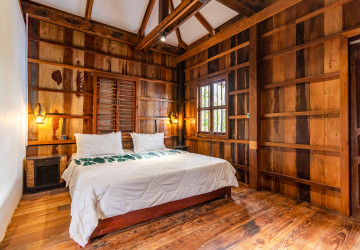 3 Bedroom Wooden Villa For Rent - Chreav, Siem Reap thumbnail