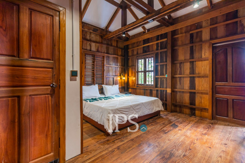 3 Bedroom Wooden Villa For Rent - Chreav, Siem Reap