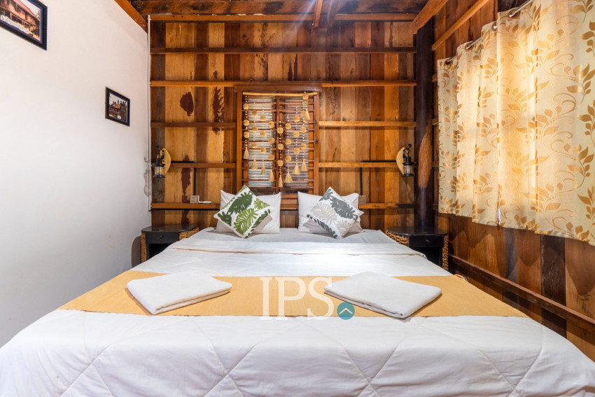 3 Bedroom Wooden Villa For Rent - Chreav, Siem Reap