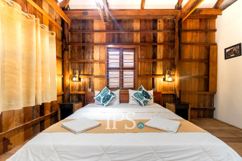 3 Bedroom Wooden Villa For Rent - Chreav, Siem Reap
