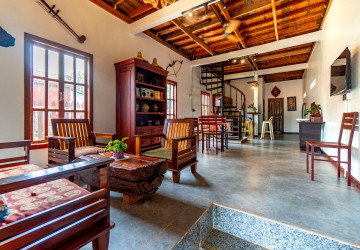 3 Bedroom Wooden Villa For Rent - Chreav, Siem Reap thumbnail