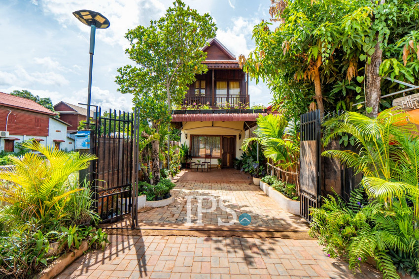 3 Bedroom Wooden Villa For Rent - Chreav, Siem Reap