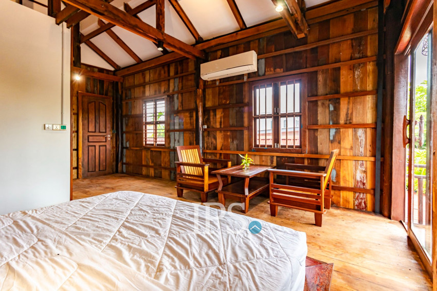 3 Bedroom Wooden Villa For Sale - Chreav, Siem Reap