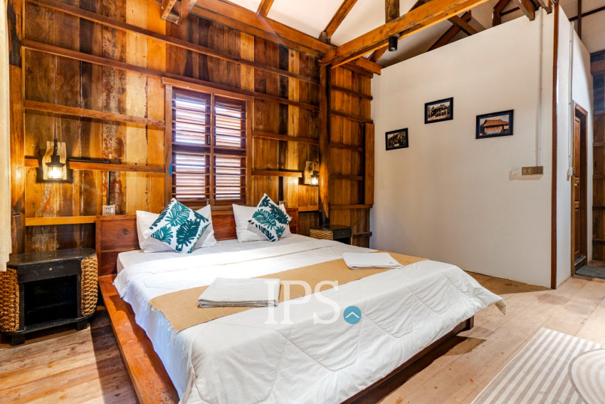3 Bedroom Wooden Villa For Sale - Chreav, Siem Reap