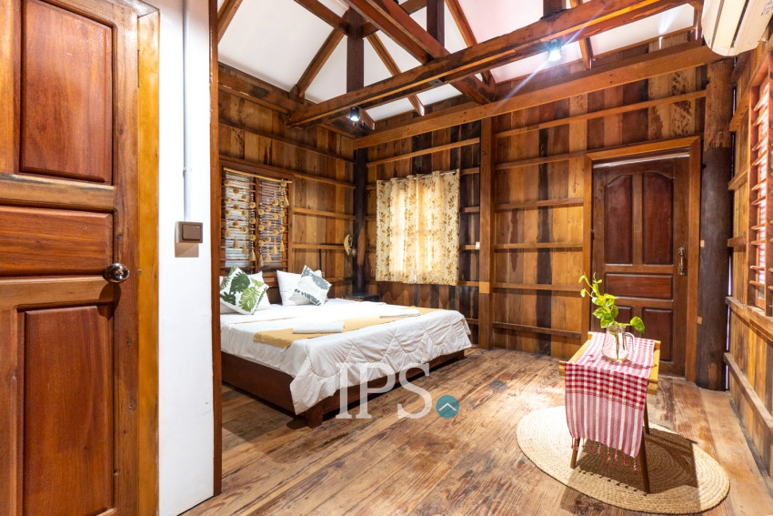 3 Bedroom Wooden Villa For Sale - Chreav, Siem Reap
