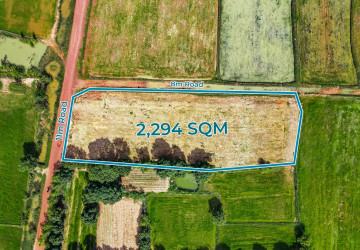 2,294 Sqm Land For Sale - Mean Chey, Prasat Bakong, Siem Reap thumbnail