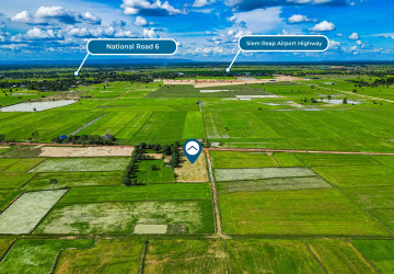 2,294 Sqm Land For Sale - Mean Chey, Prasat Bakong, Siem Reap thumbnail