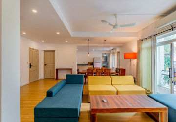 Renovated 3 Bedroom Apartment For Rent - Tonle Bassac, Phnom Penh thumbnail