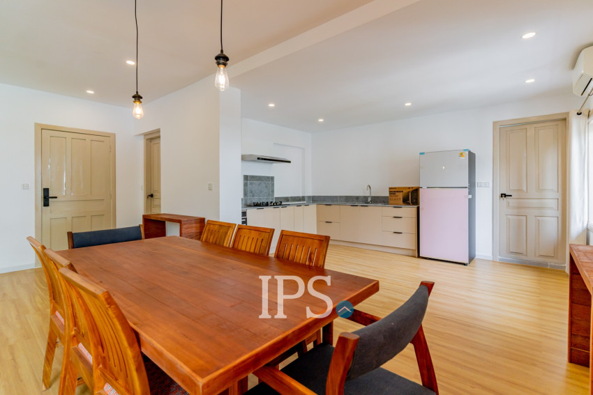 Renovated 3 Bedroom Apartment For Rent - Tonle Bassac, Phnom Penh