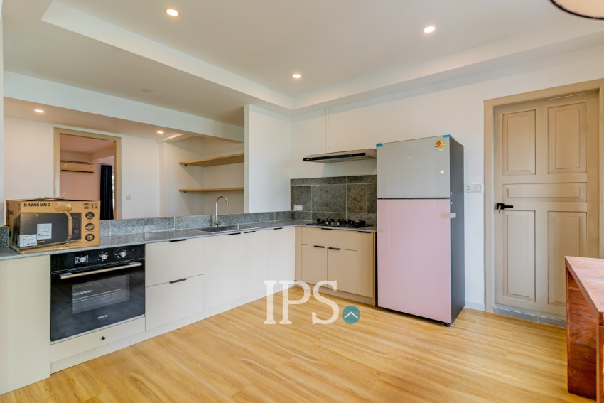 Renovated 3 Bedroom Apartment For Rent - Tonle Bassac, Phnom Penh
