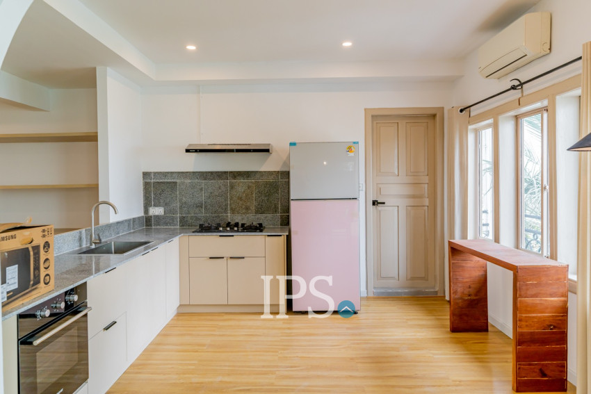 Renovated 3 Bedroom Apartment For Rent - Tonle Bassac, Phnom Penh