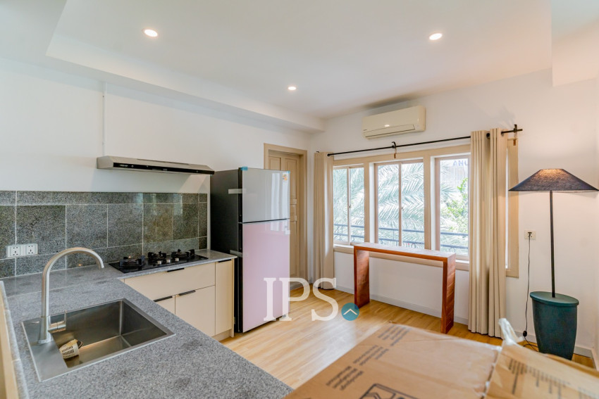 Renovated 3 Bedroom Apartment For Rent - Tonle Bassac, Phnom Penh