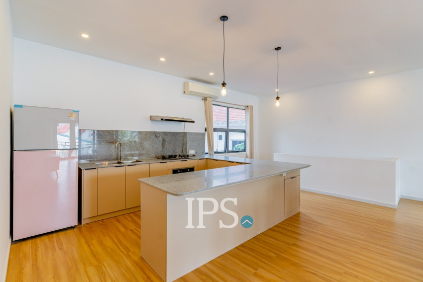 Renovated 3 Bedroom Apartment For Rent - Tonle Bassac, Phnom Penh